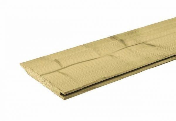 Carpgarant - Rabatdeel dubbel geimpregneerd  vuren - 1,9x13x360cm