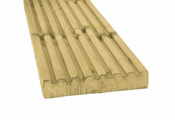 Carpgarant - Vlonderplank geimpregneerd vuren - 2,8x14,5x480cm