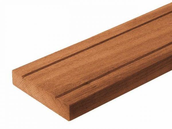 Carpgarant - bangkirai plank geschaafd - 2,8x19,5x365 cm