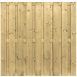 Carpgarant - Schutting 17 planks Recht - 180x180cm