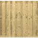 Carpgarant - Schutting recht 17 planks verticaal - 180x150cm
