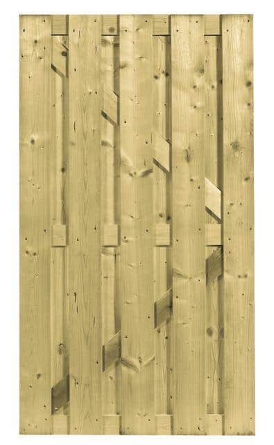 Carpgarant - Deur Carpgarant 180x100cm R-V slotgat