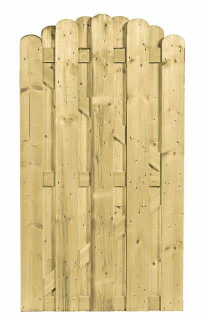 Carpgarant - Tuindeur 180x100cm Afgerond met toog