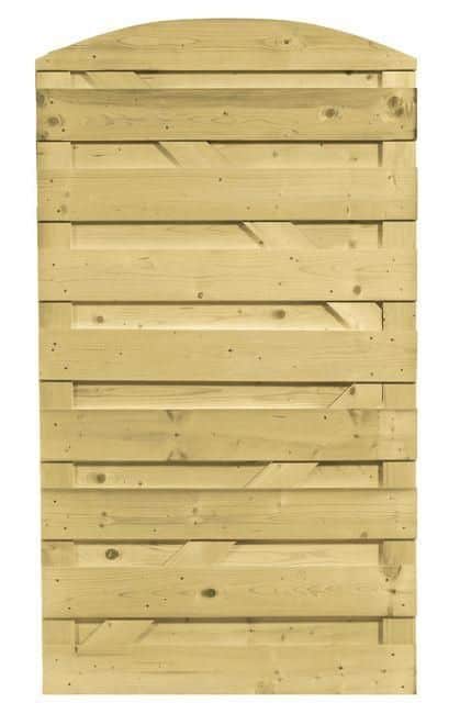Carpgarant - Tuindeur 180x100cm horizontaal met toog