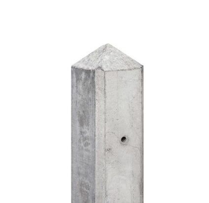 Carpgarant - Beton Paal grijs 10x10 cm - 10x10x280 cm
