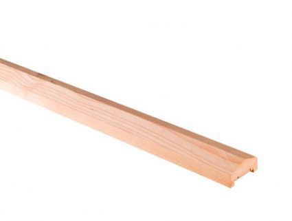 Carpgarant - Douglas afdeklijst tbv beton 4,4x9x180cm