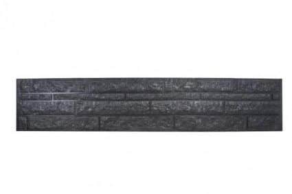 Carpgarant - Betonnen onderplaat rotsmotief antraciet 3x36x184 cm