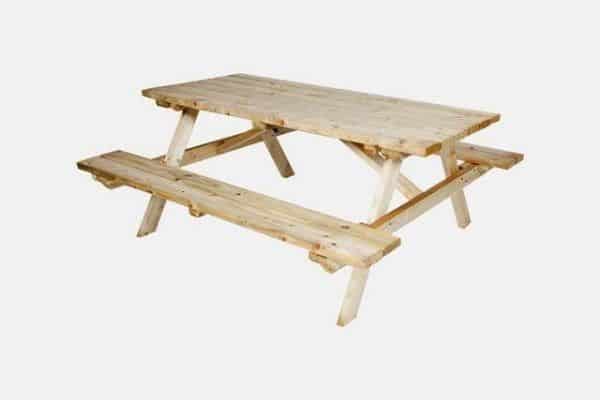 Carpgarant - Vuren picknicktafel FSC 74x160x240cm