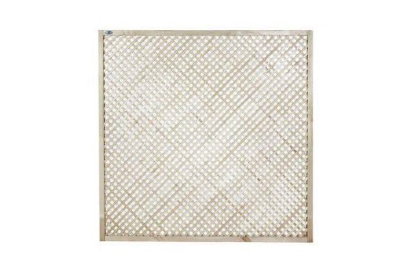 Carpgarant - Grenen Trallies diagonaal - 180x180cm