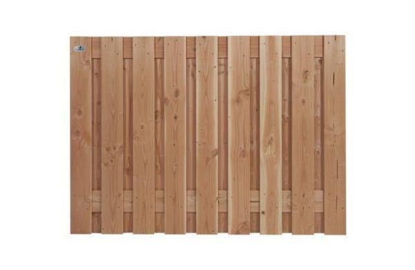 Carpgarant - Schutting Douglas geschaafd 17 planks - 180x130cm