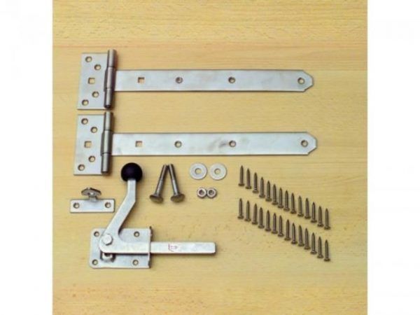 Carpgarant - Tuinheksluiting Rvs 300 mm