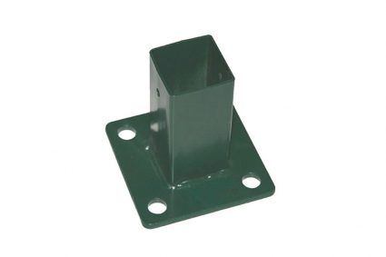 Carpgarant - Stalen bodemplaat groen - 10x10cm