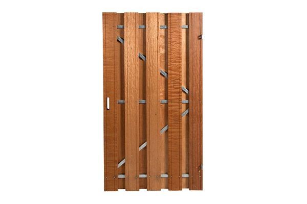 Carpgarant - Deur met frame universeel hardhout