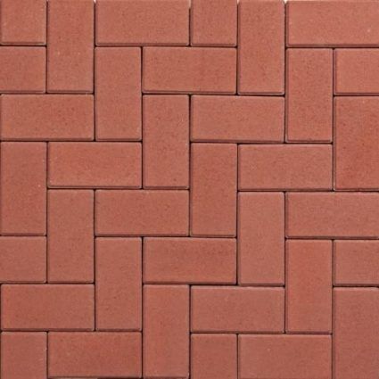 Excluton - Betonklinker - 21x10,5x8cm - KOMO - Rood