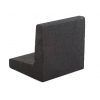Excluton - L element - 40x40x40 cm - antraciet