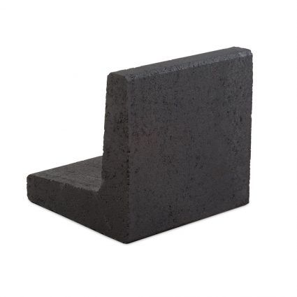 Excluton - L element - 40x40x40 cm - antraciet
