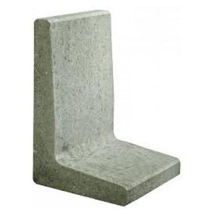 Excluton - L element - 100x50x50  cm - grijs