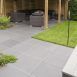 keramiek tuintegel - 60x60x3 cm - Ardesia Grigio