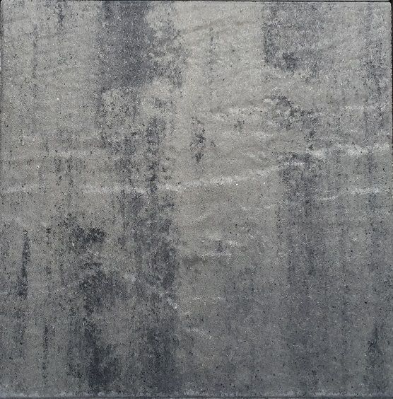 Kijlstra -patio Reliëf Square - 60x60x5cm - Nero Grey