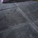 Kijlstra -patio Reliëf Square - 60x60x5cm - Nero Grey