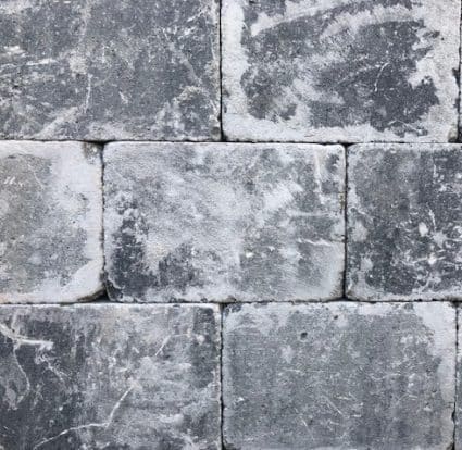 Kijlstra - Getrommelde bestrating - 20x30x5cm - Grijs-Zwart