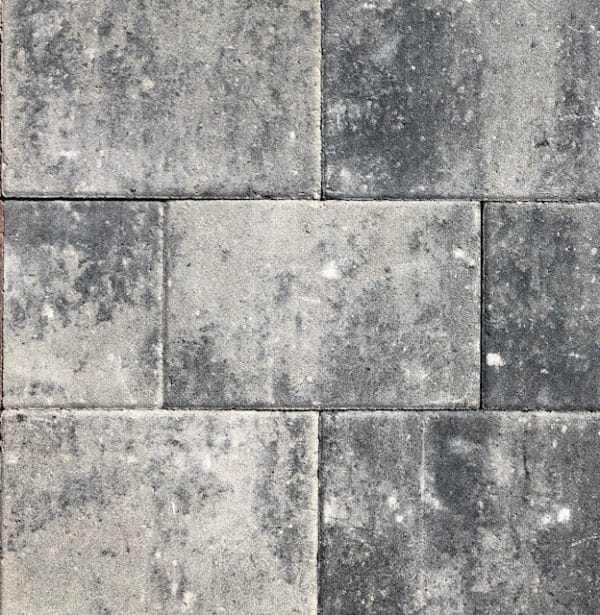 Kijlstra - Straksteen 20x30x5 cm - grijs/zwart