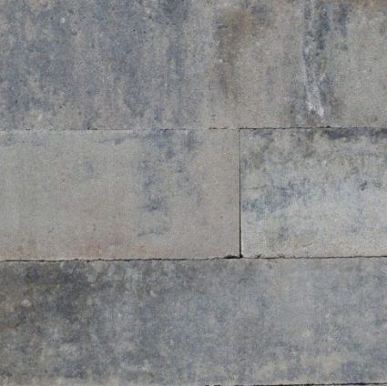 Kijlstra - Linea muursteen strak - 15x15x60 cm - grijs/zwart