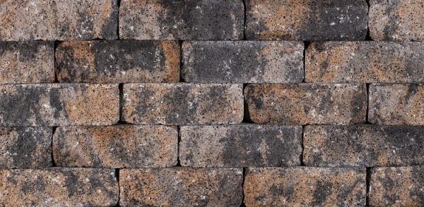 Kijlstra - Splitrock muurelement getrommeld - 11x13x32 cm - grigio camelo