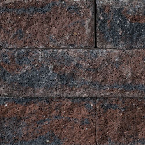 Kijlstra - Splitrock XL getrommeld - 15x15x60 cm - bruin/zwart