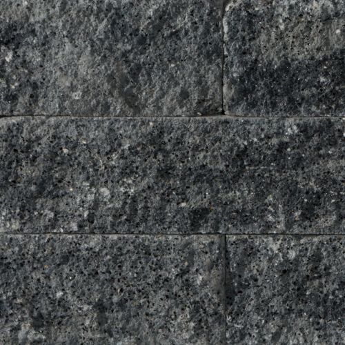 Kijlstra - Splitrock XL getrommeld -  15x15x60 cm - grijs/zwart