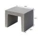 Excluton - U elementen - 40x40x50  cm - grijs