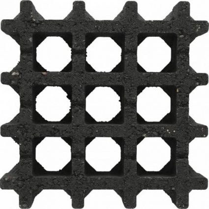 Excluton - Aqua draintegel - 30x30x8cm - Nero