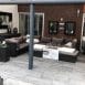 Kijlstra - Patio Square - 40x80x5 cm - Nero Grey