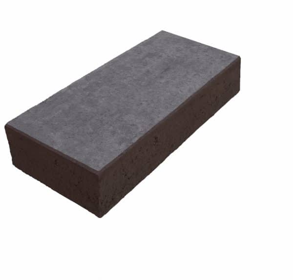 Diephaus - Traptrede block level antraciet - 125x35x15 cm - Antraciet