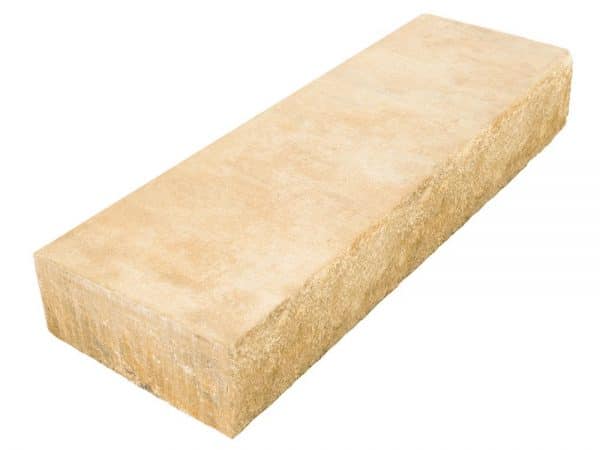 Diephaus - Traptrede siola  zonder kant bewerking - 112,5x34,5x15 cm - Zandsteen