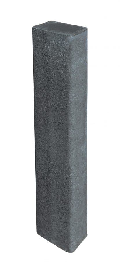 Diephaus - Pallisadeband rechthoekig - 120x16,5x12 cm - Antraciet