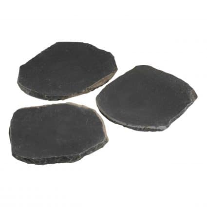 Michel Oprey - Basic basalt - Ø40x3 cm - zwart