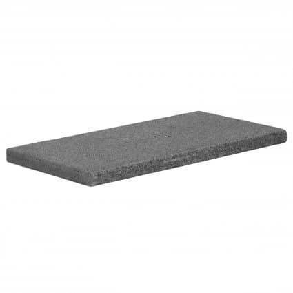 Michel Oprey - Vijverrand Graniet Tibet Dark recht - 60x30x3 cm - grijs