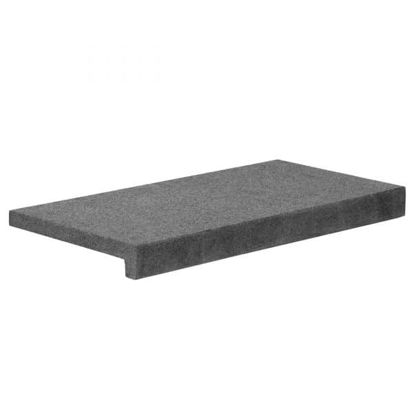 Michel Oprey - Vijverrand Graniet Tibet Dark recht - 60x30x5/2,5 cm - grijs