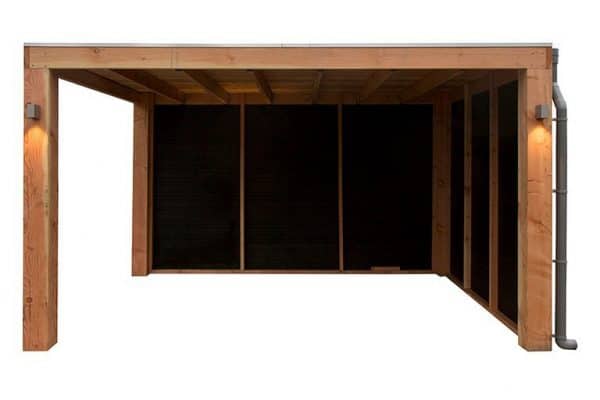 Carpgarant - Douglas Overkapping bouwpakket excellent - 400x400 cm