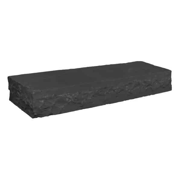 Michel Oprey - Stapelblok Vietnamese basalt - 100x35x15 cm - zwart