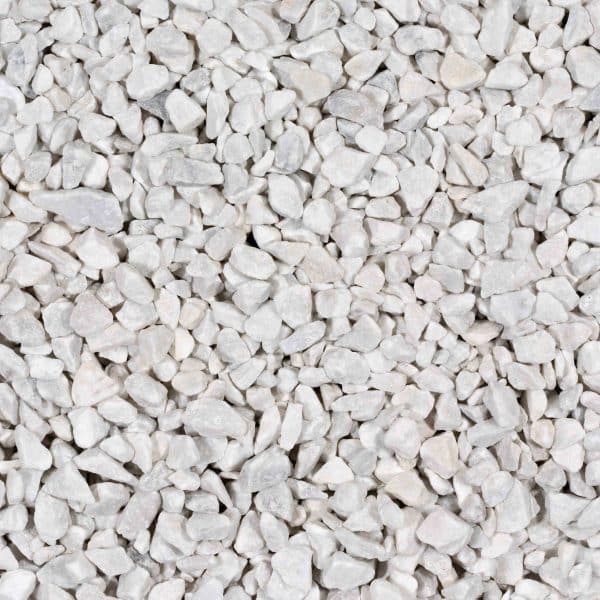 Michel Oprey - Siergrind Carrara split - 13-20 mm - wit - Big bag 500 kg