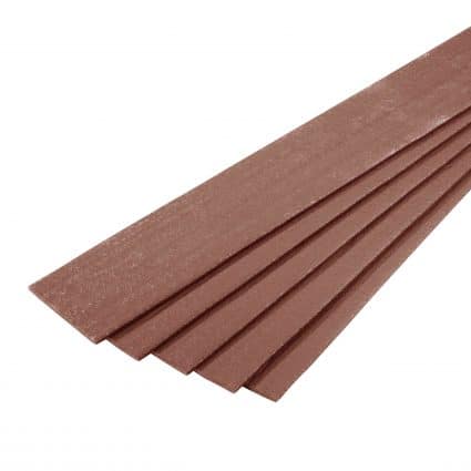 Michel Oprey - Opsluitband Kunststof Ecoborder® Plank - 3000x200x10 mm - bruin