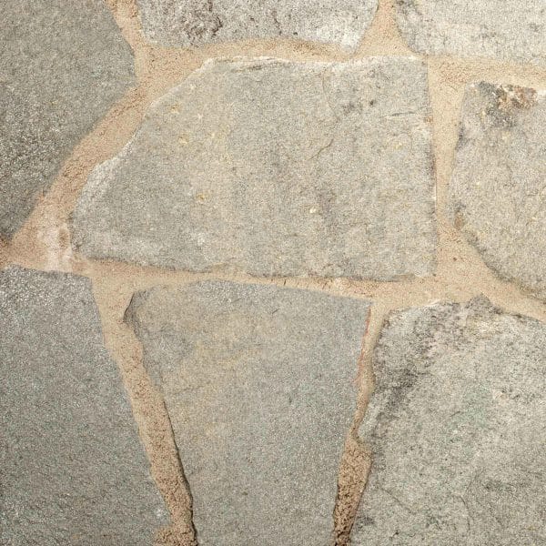 Michel Oprey - Kwartsiet flagstones Balkan - 2-4 cm - groen
