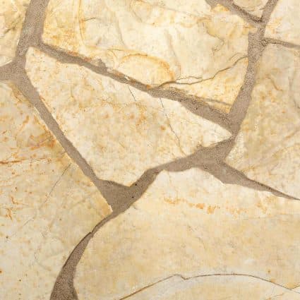 Michel Oprey - Kalksteen flagstones Bourgogne - 2-4 cm - geel