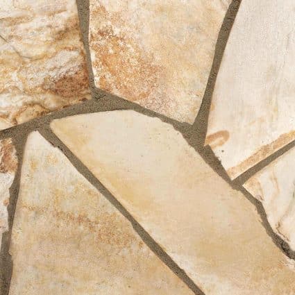 Michel Oprey - Kwartsiet flagstones Florida - 2-4 cm - geel