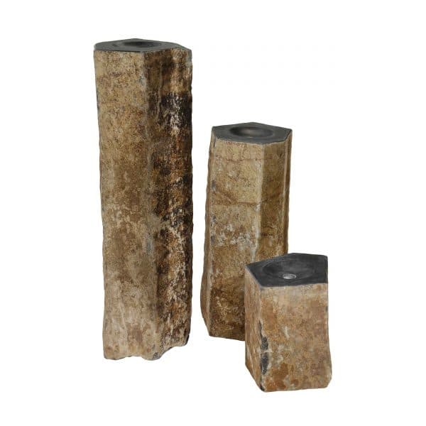 Michel Oprey - Basalt Fontein Basalt naturale -  - zwart