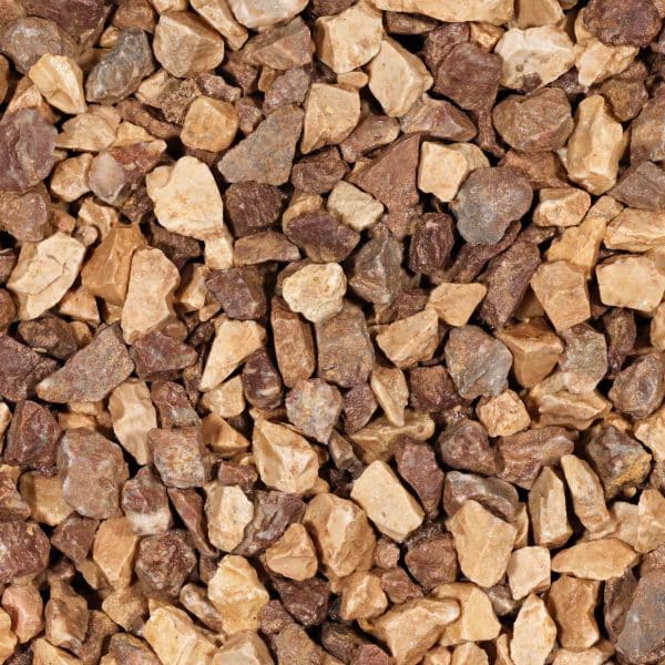Michel Oprey - Siergrind Granada split - 10-18 mm - rood - Big bag 500 kg