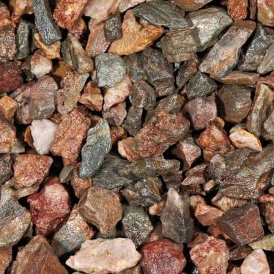 Michel Oprey - Siergrind Grauwacke brokjes - 60-80 mm - bont - Big bag 500 kg