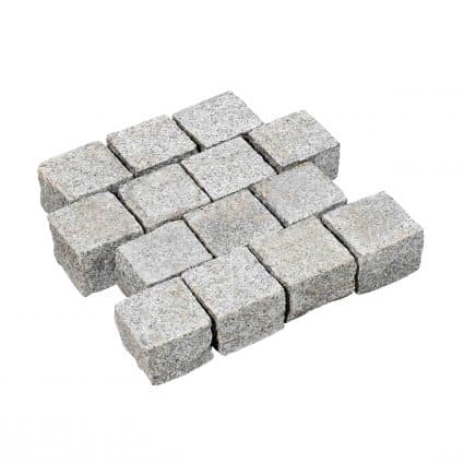 Michel Oprey - Graniet Tibet Asian - 10x10x8 cm - grijs